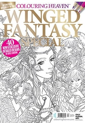 Colouring Heaven - #112 Winged Fantasy Special
