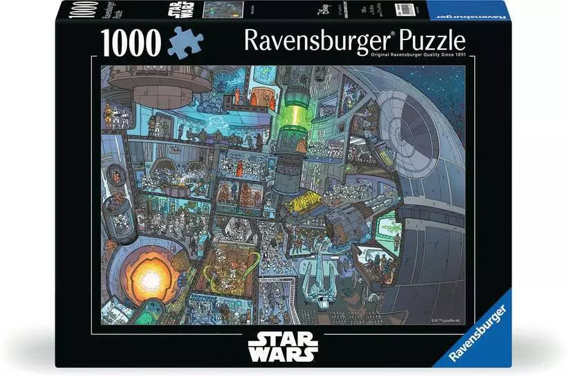 Star Wars - Where's Wookiee, 1000 Piece Puzzle