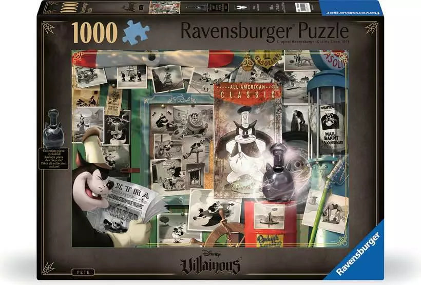 Disney Villainous: Pete, 1000 Piece Puzzle