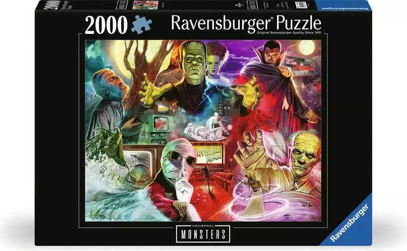 Universal Monsters, 2000 Piece Puzzle