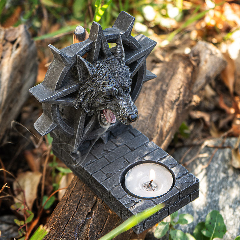 Lycan Backflow burner and tea light candle holder