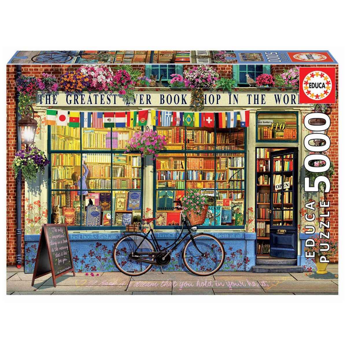 Greatest bookshop in the world by Garry Walton, 5000 Piece Puzzle