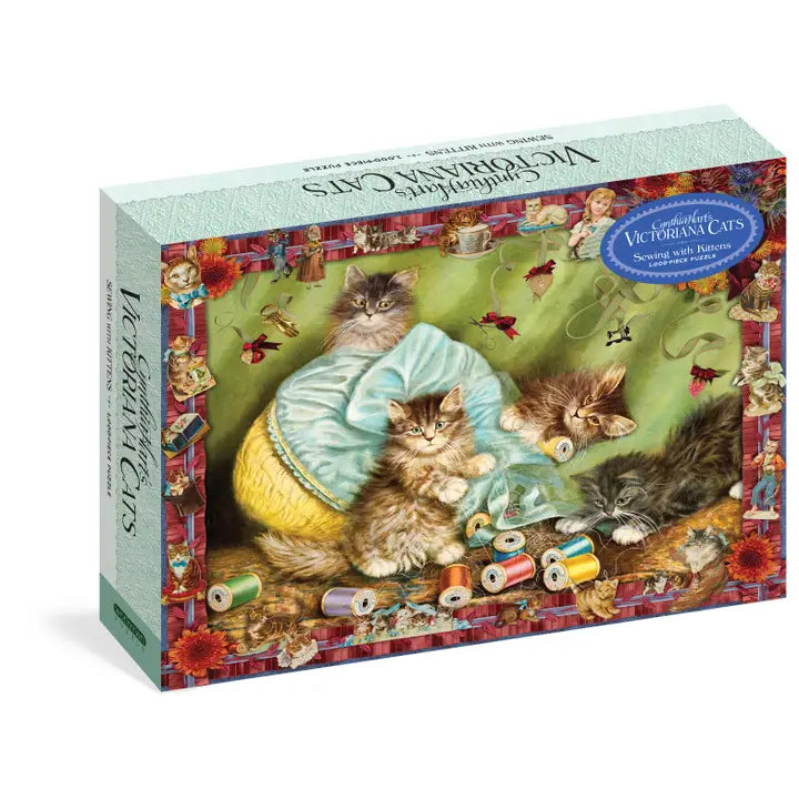 Victoriana Cats by Cynthia Hart , 1000 Piece Puzzle
