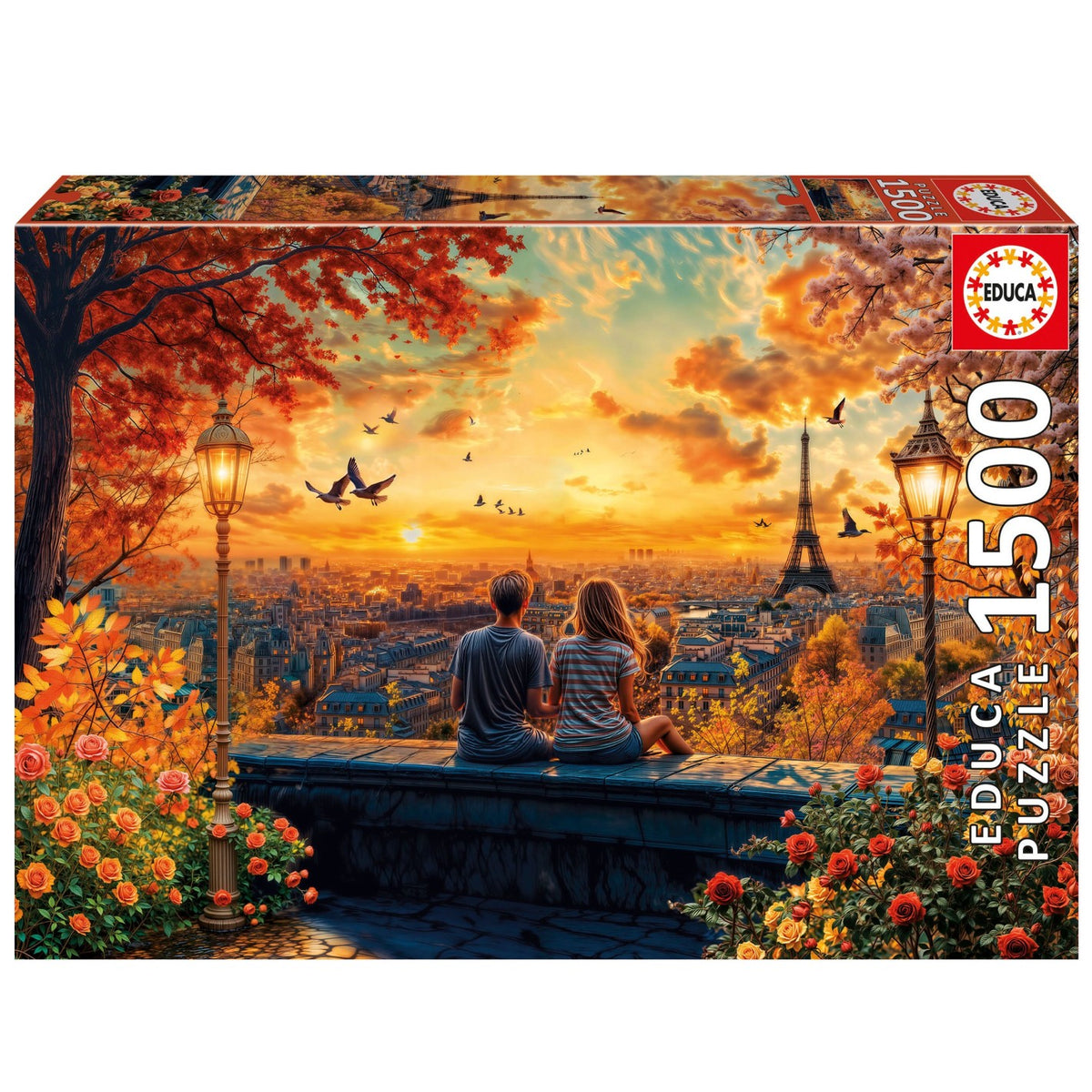 In love in Paris, 1500 Piece Puzzle