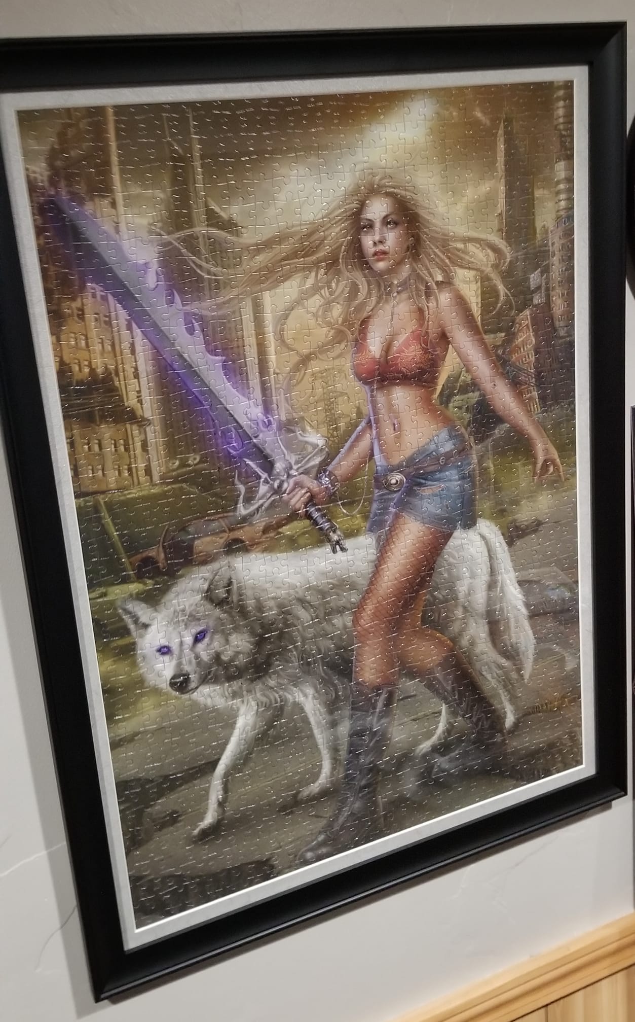 The Wolf's Sword by Cris Ortega, 1000 Piece Puzzle