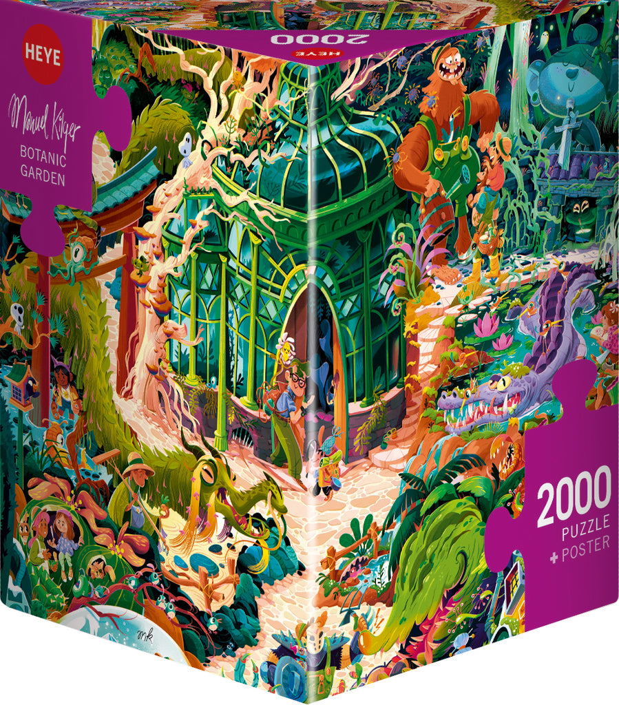 Botanic Garden by Manuel Kilger, 2000 Piece Puzzle