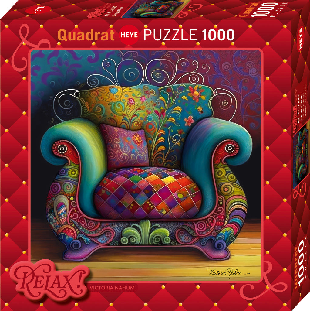 Relax - Lounge Chair by Victoria Nahum, 1000 Piece Puzzle