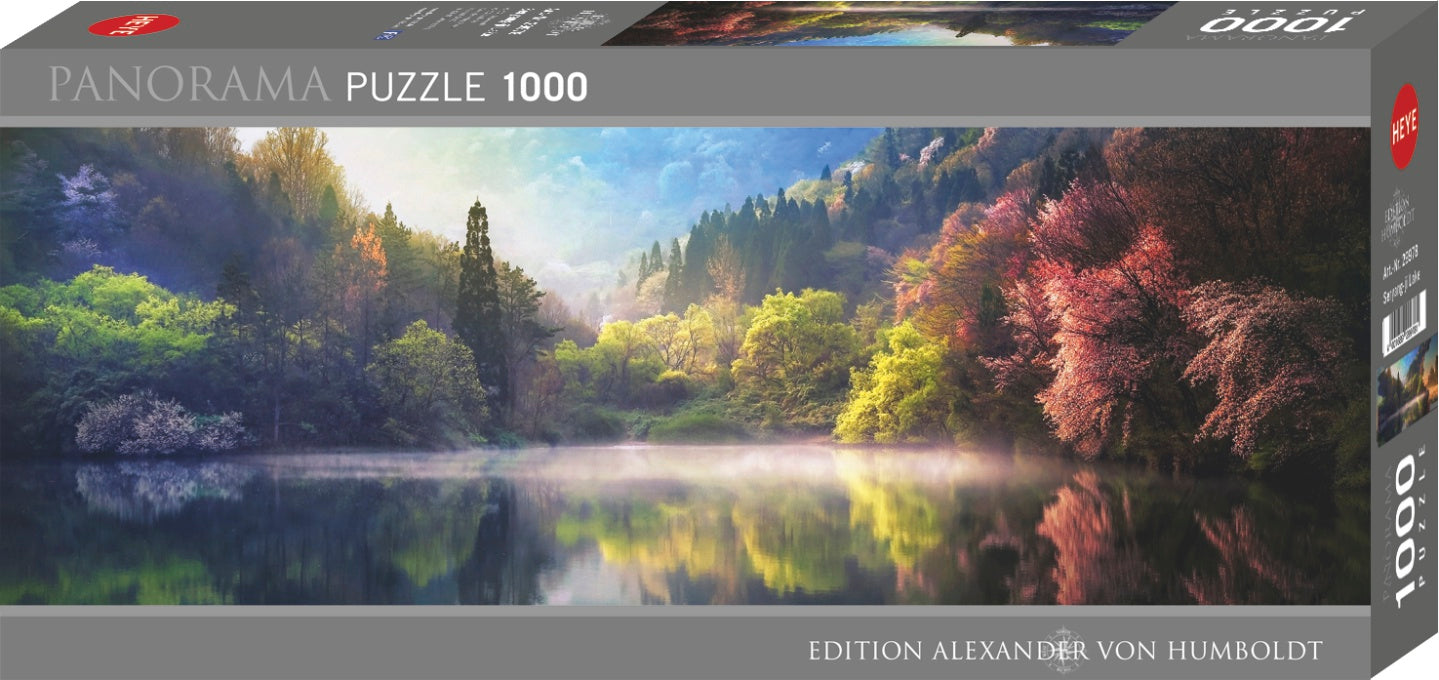Seryang-ji Lake by Jaewoon U, 1000 Piecer Panorama Puzzle