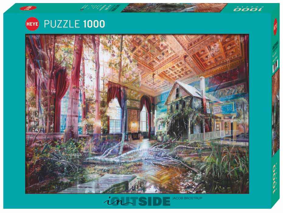 In Outside - Intruding House by Jacob Brostrup, 1000 Piece Puzzle