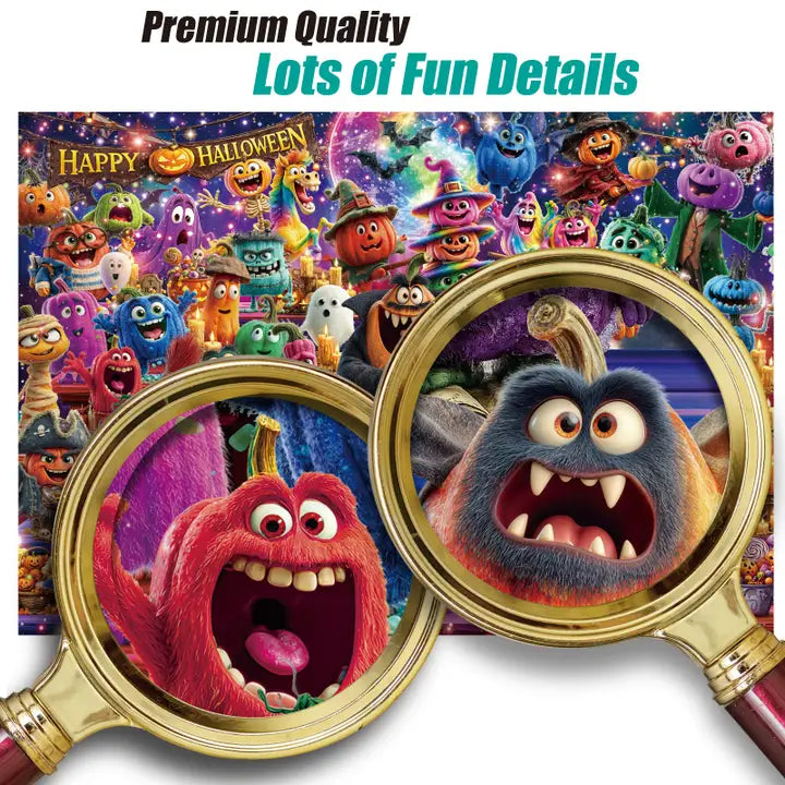 Pumpkin Patch Party, 1000 Piece Puzzle