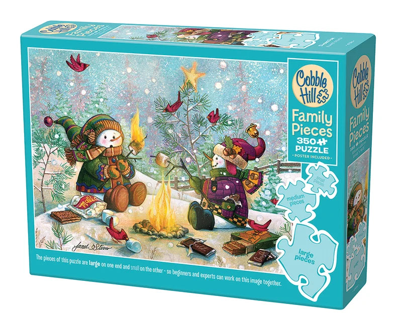 S'more Fun by Janet Stever, 350 Piece Random Cut Family Puzzle