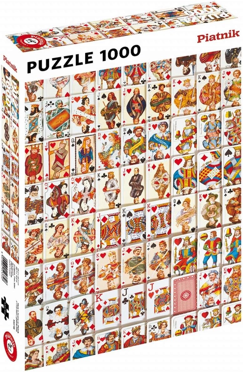 Playing Cards Foto: Milar, 1000 Piece Puzzle