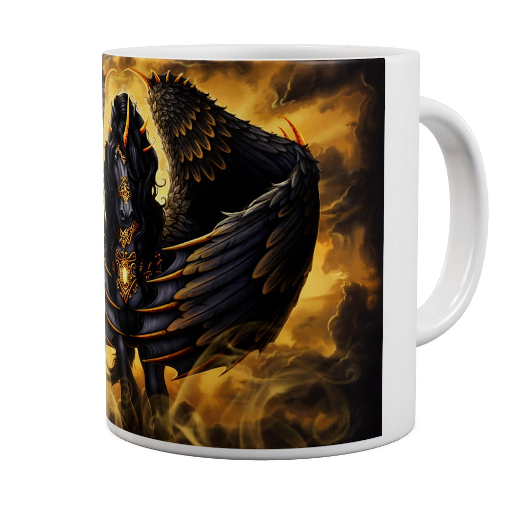 Black Pegasus by Sarah Richter, Mug
