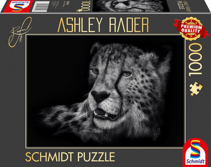 Speed – Cheetah: the epitome of Grace by Ashley Rader, 1000 Piece Puzzle