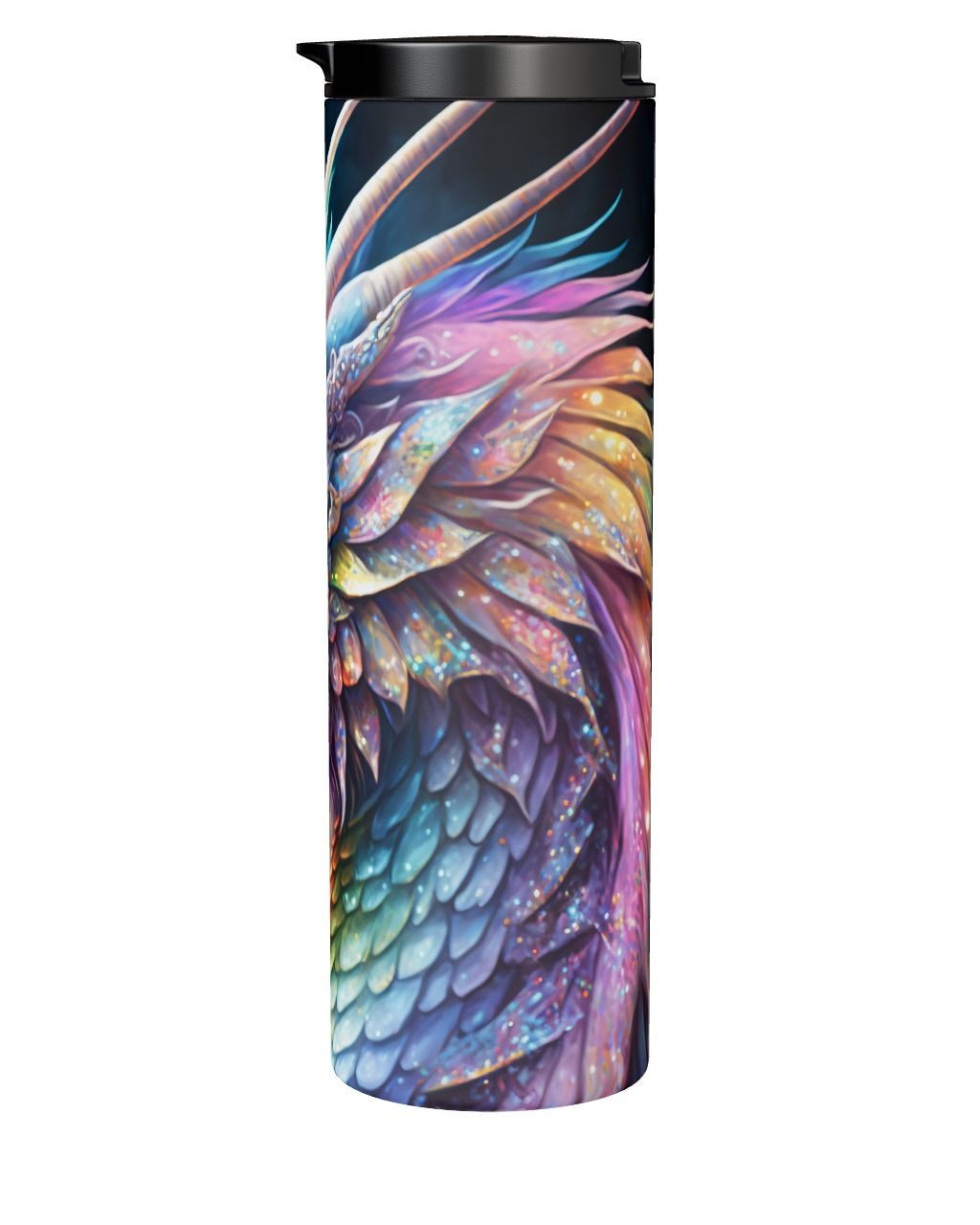 Rainbow Dragon by Mikey Bergman, Tumbler