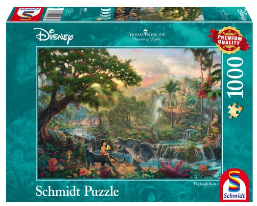 The Jungle Book by Thomas Kinkade Studios, 1000 Piece Puzzle