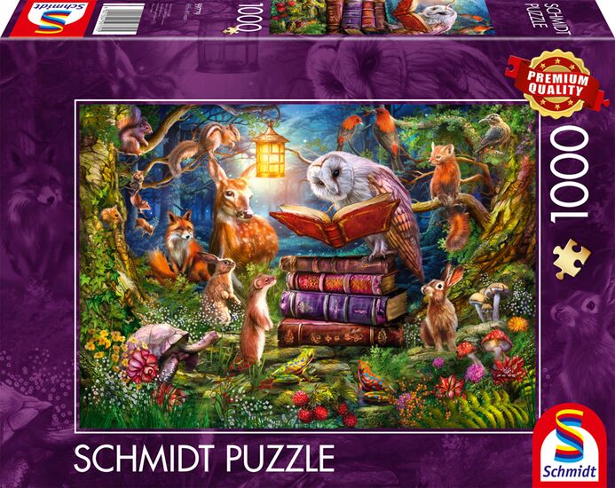 Bedtime Stories in the Woods by Ciro Marchetti, 1000 Piece Puzzle