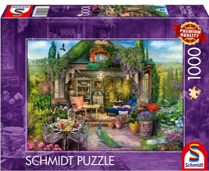 A Dream Garden Shed among the Vineyards by Aimee Stewart, 1000 Piece Puzzle