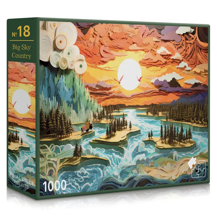 No. 18 - Big Sky Country, 1000 Piece Puzzle