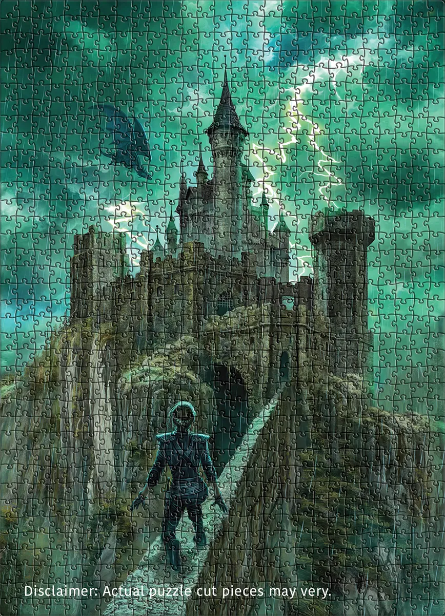 Violet Crossing the Parapet by Nestor Taylor, 1000 Piece Puzzle