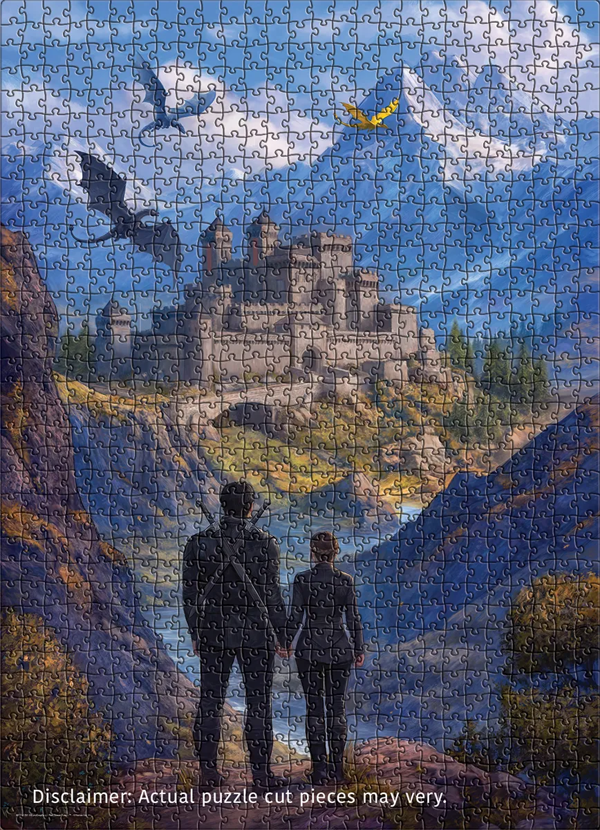 Violet & Xaden by Beth Gilbert, 1000 Piece Puzzle