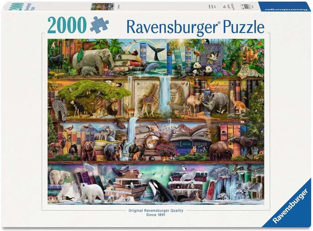 Big Animal World by Aimee Stewart, 2000 Piece Puzzle