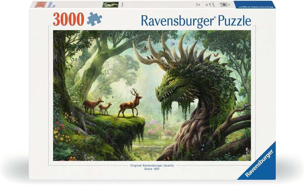 The Forest Dragon Awakes by Jonas Jödicke, 3000 Piece Puzzle
