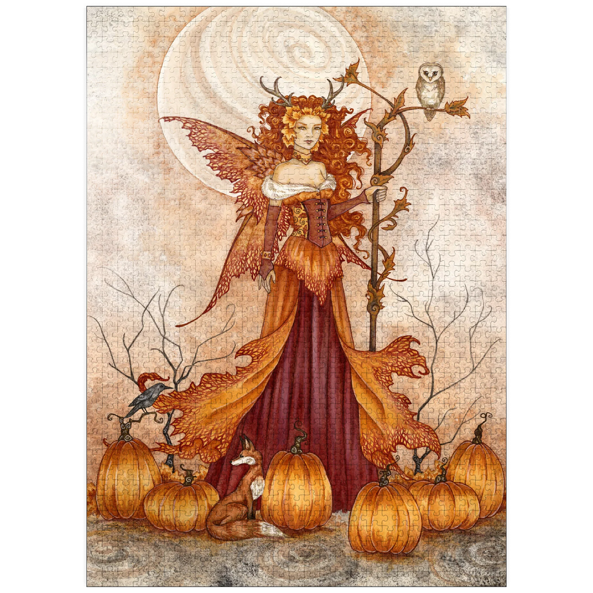 Pumpkin Queen by Amy Brown, 1000 Piece Puzzle