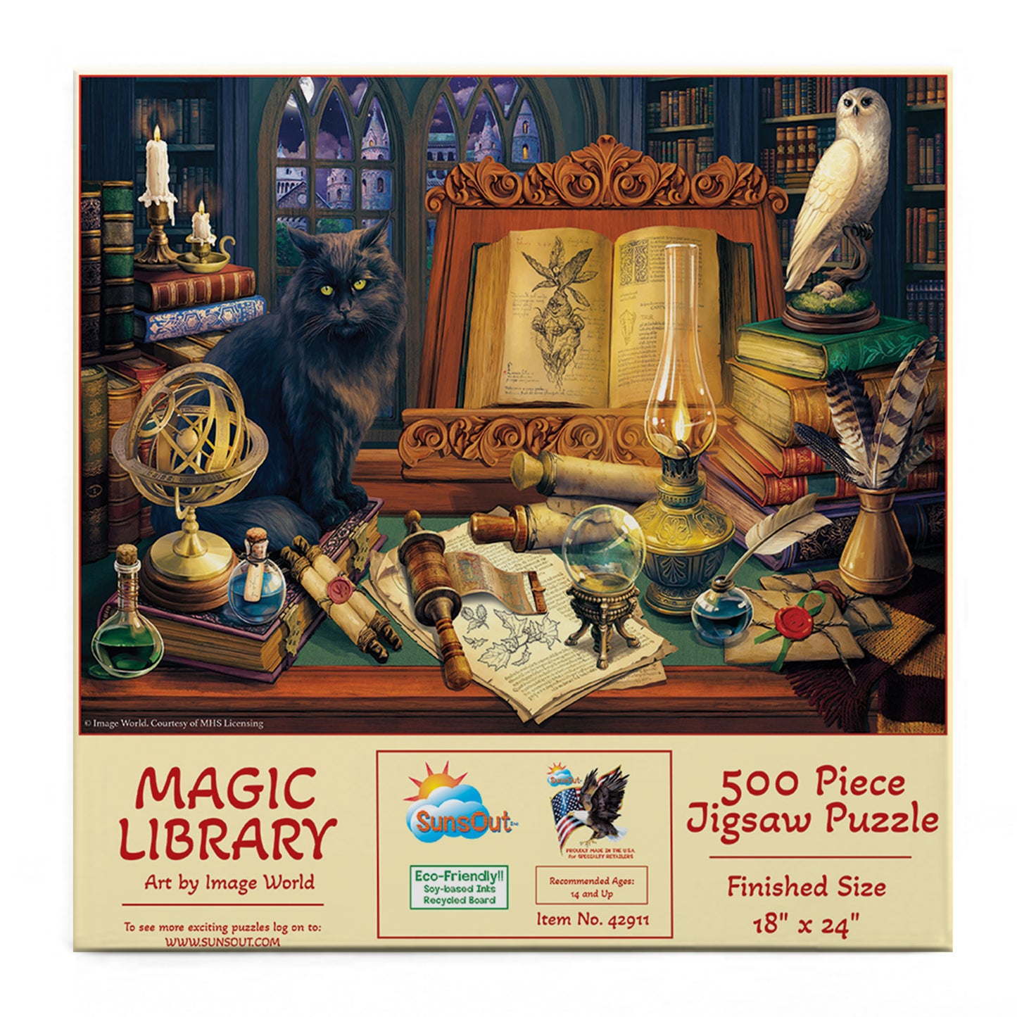 Magic Library from Image World, 500 Piece Puzzle