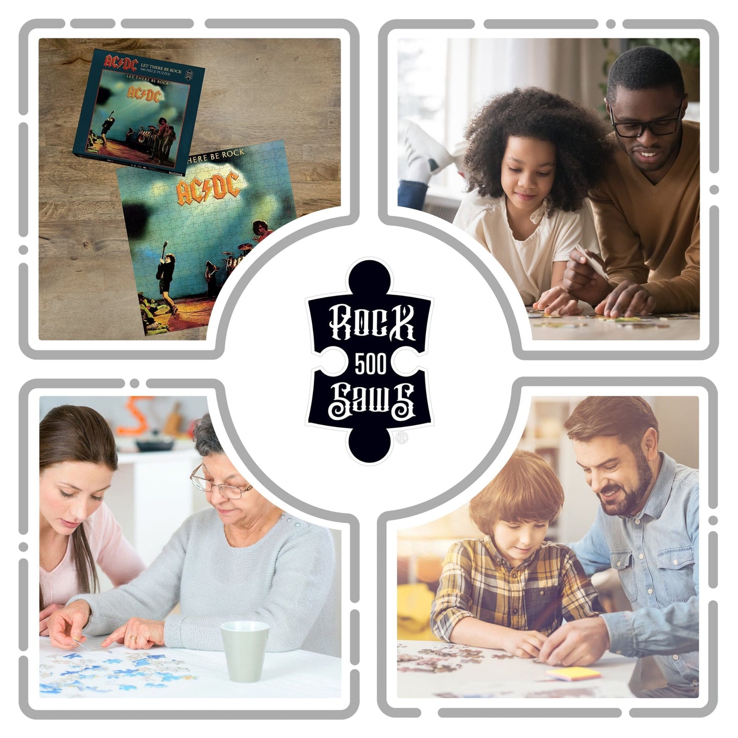 AC / DC - Let There Be Rock, 500 Piece Puzzle