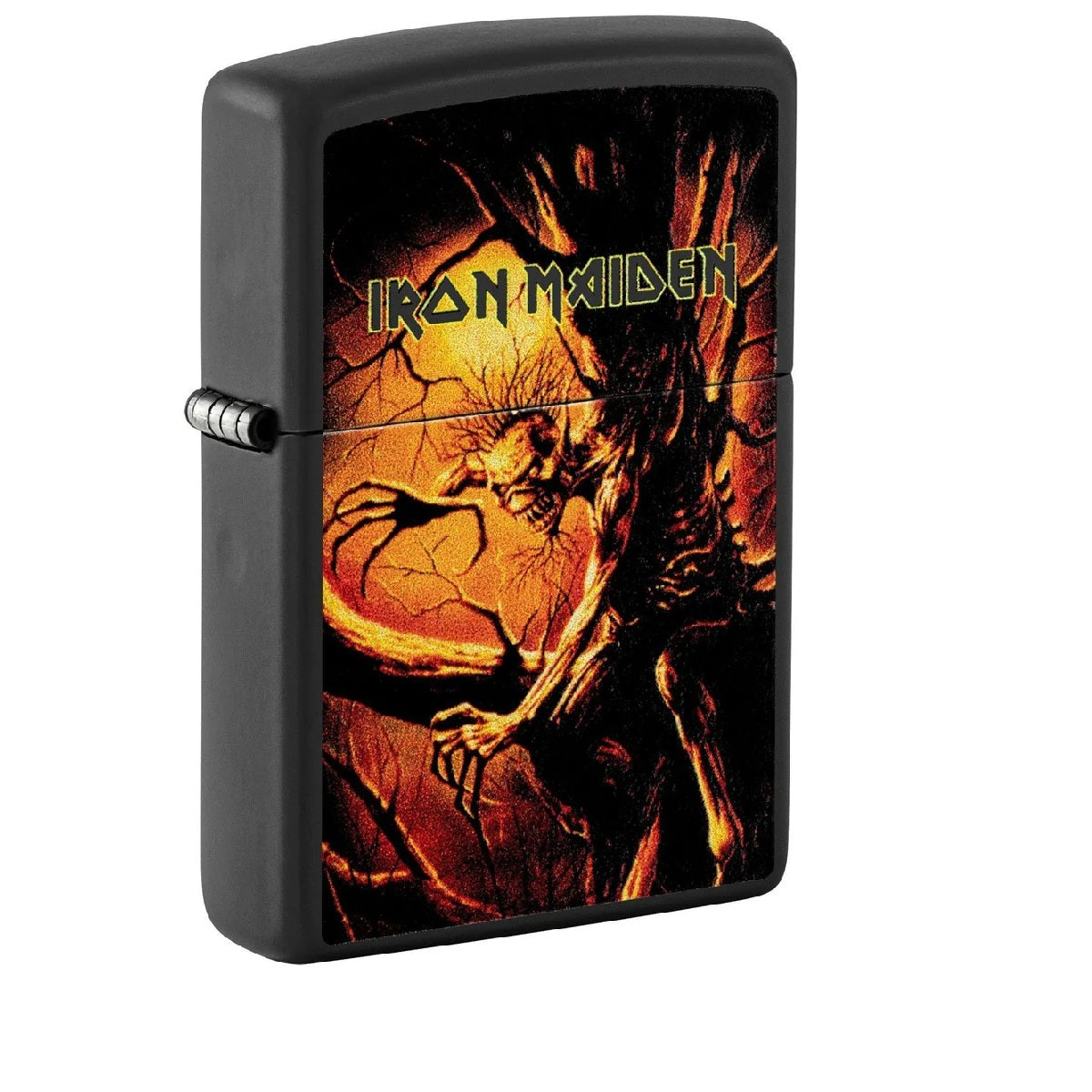 Zippo Lighter: Iron Maiden, Fear of the Dark - Black Matte
