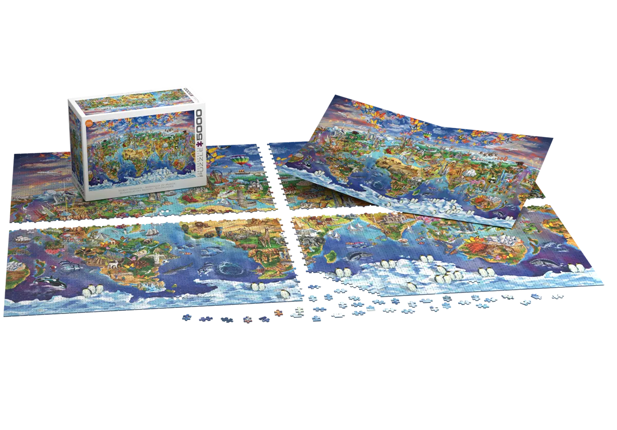 World Wonders by Maria Rabinky, 5000 Piece Puzzle