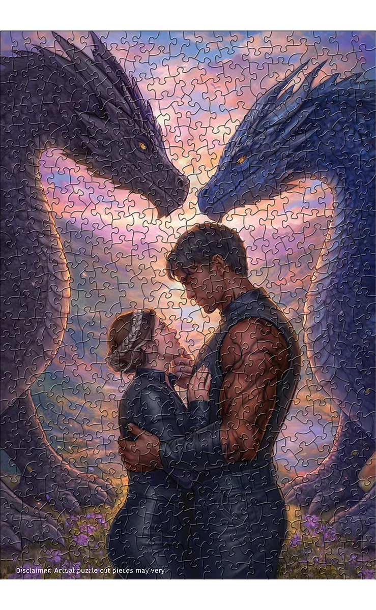 Fourth Wing by Beth Gilbert, 550 Piece Puzzle in Tin