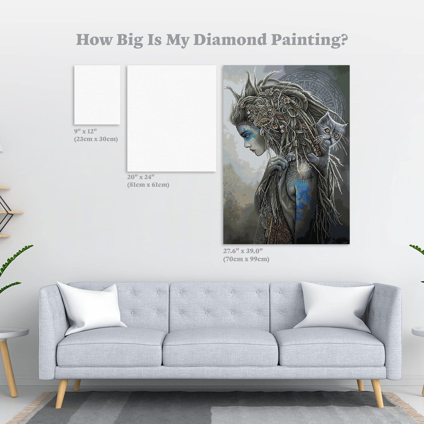 9 Lives by Christopher Lovell, Diamond Art Kit