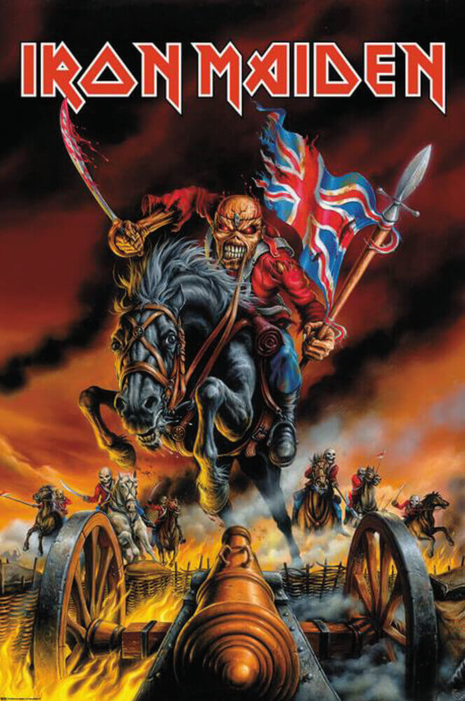 Iron Maiden England Poster