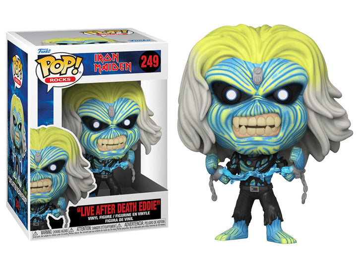 FUNKO POP! ROCKS: Iron Maiden- Eddie - Live After Death Eddie
