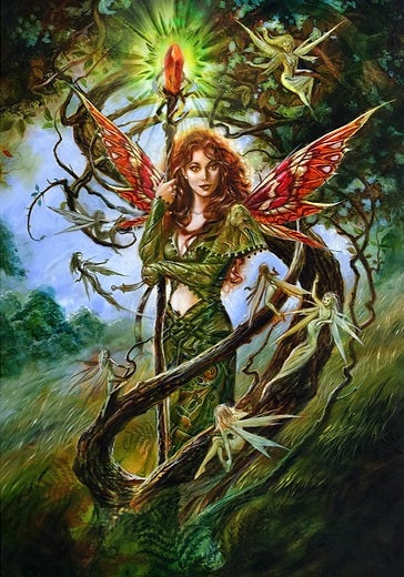 Spirit of the Tree by Briar Greeting Card