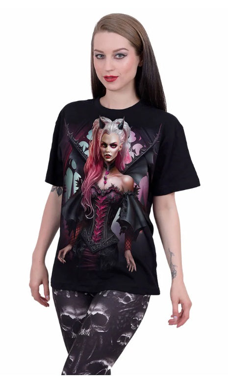 THE ANTIBARB - Front Print T-Shirt Black