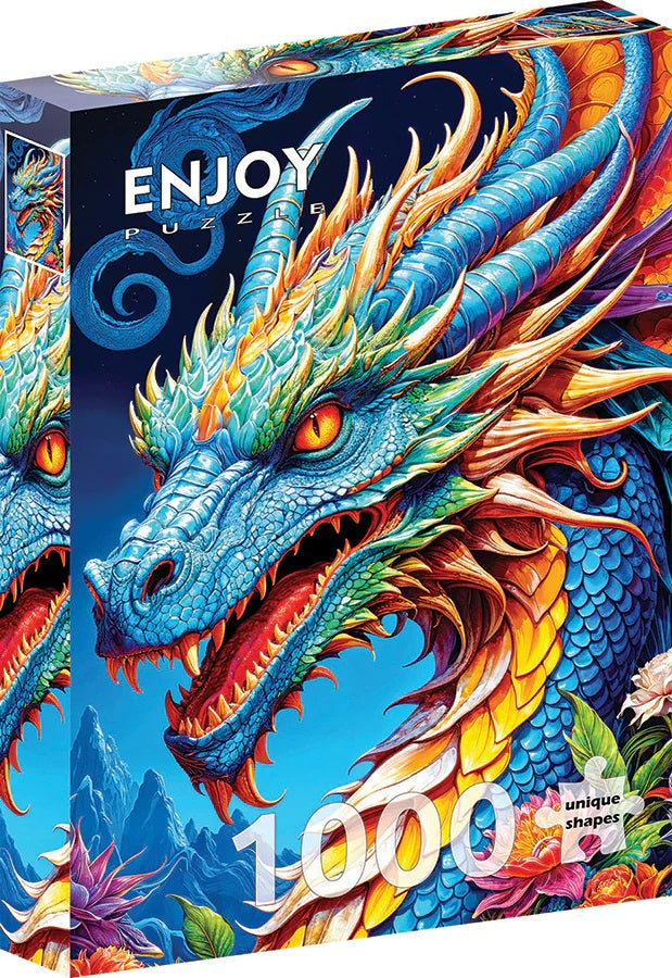 Blue Dragon by Ivaylo Ivanov, 1000 Piece Puzzle