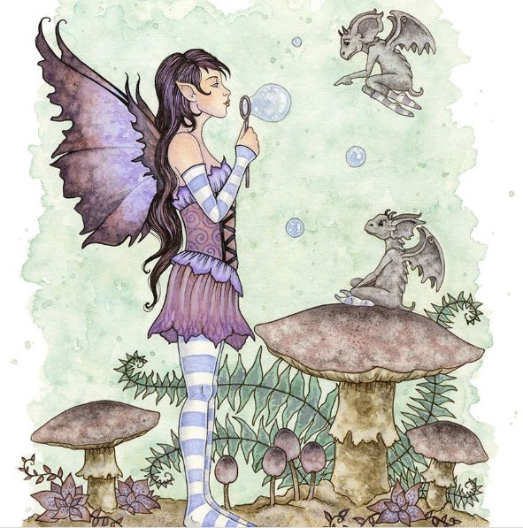 Bubble Break by Amy Brown, Print