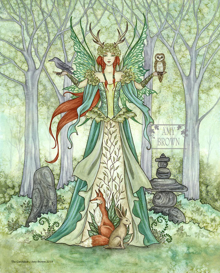 The Caretaker by Amy Brown, Print