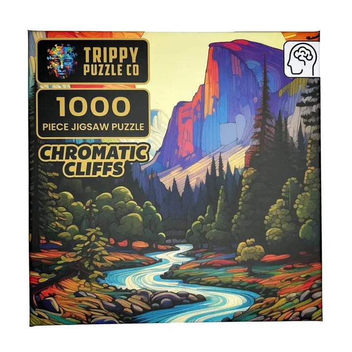 Chromatic Cliffs, 1000 Piece Puzzle