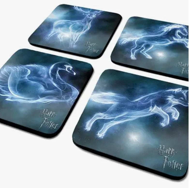 Harry Potter - Patronus, Coaster Set