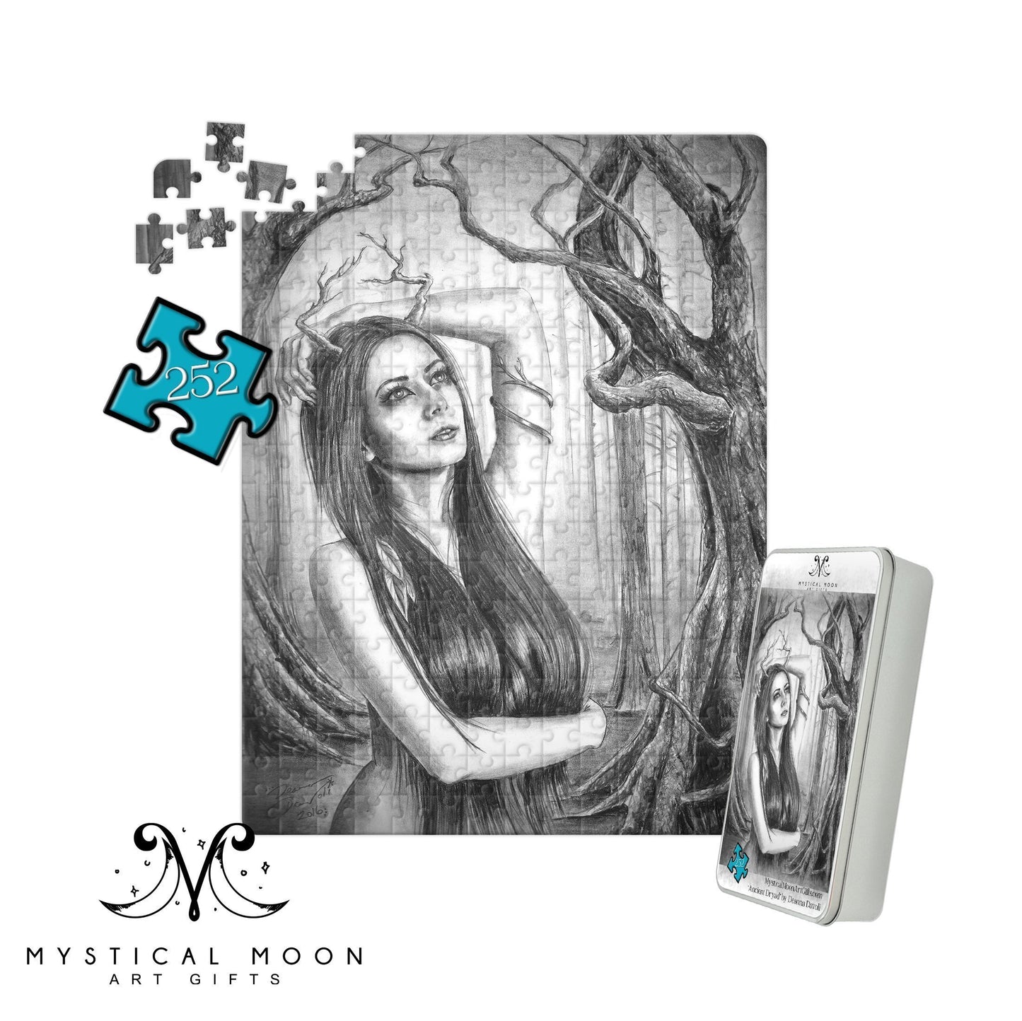 Forest Witch by Deanna Davoli, 252 Piece Puzzle