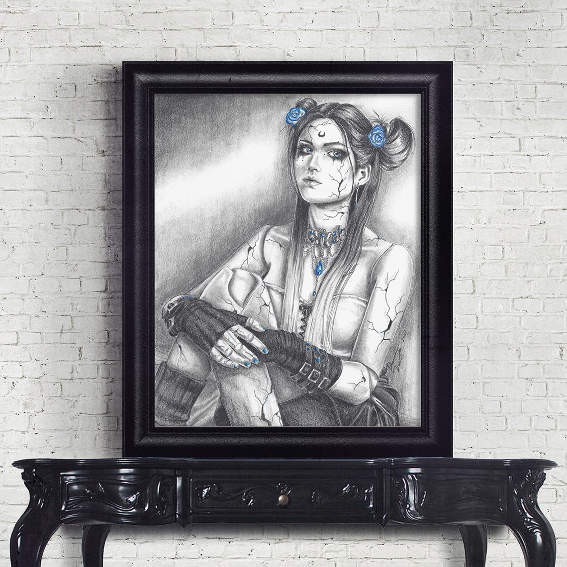 Sapphire by Deanna Davoli, Fine Art Print