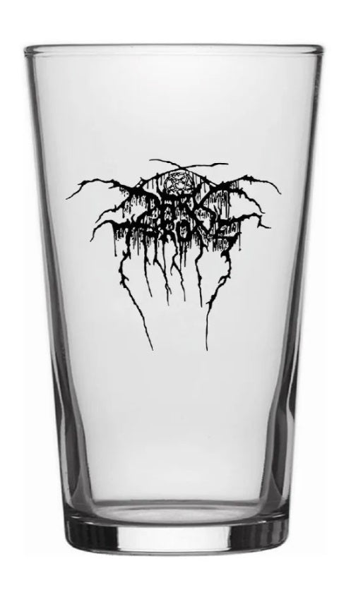 Dark Throne - Logo, Beer Glass