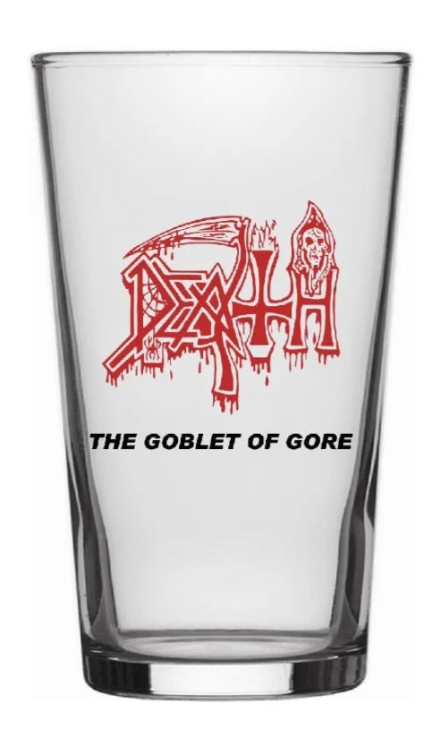 Death - The Goblet of Gore, Beer Glass