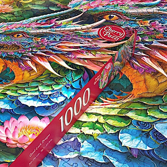 Good Luck Dragon, 1000 Piece Puzzle