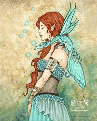 Emerald Magick by Amy Brown, Print