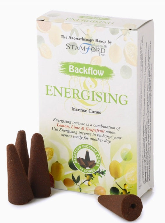 Energising Backflow Cone Incense